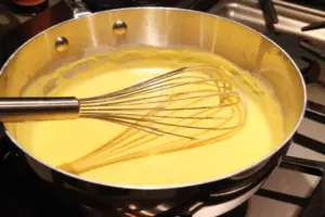 طريقة عمل صوص الجبنة الشيدر 