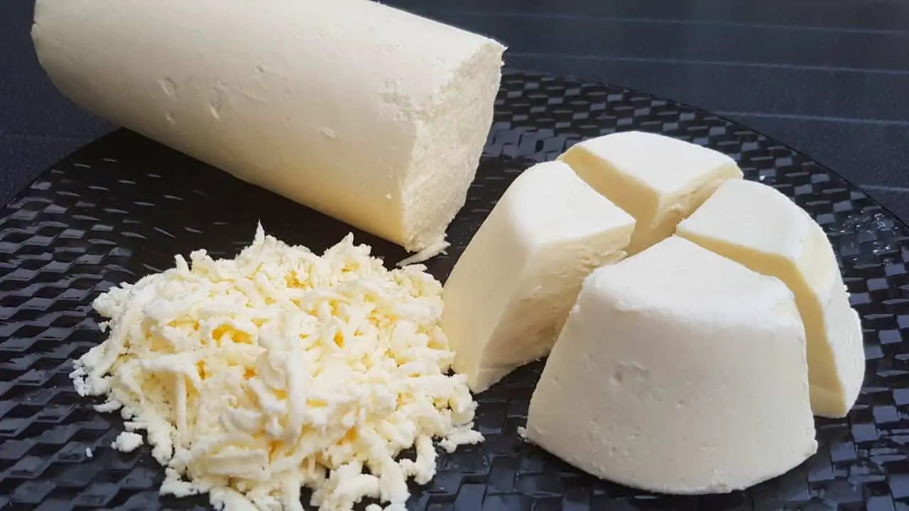 طريقة عمل الجبنة الموزاريلا من اللبن الرايب