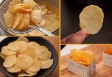 Segredos de fazer batatas fritas crocantes como lojas