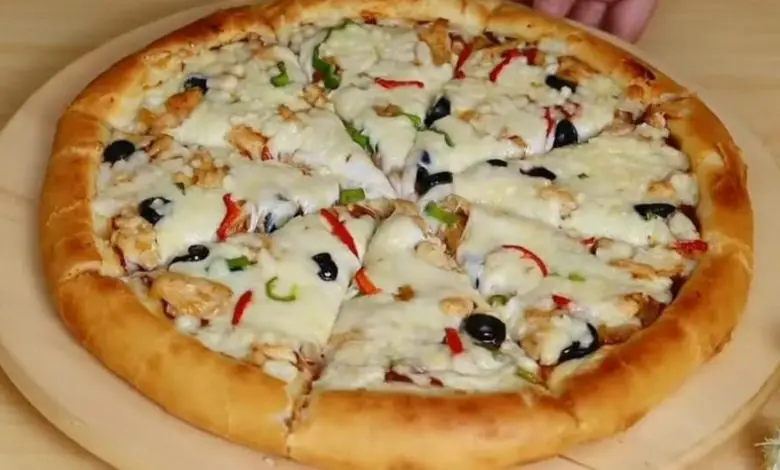 طريقة عمل البيتزا نجلاء الشرشابي
