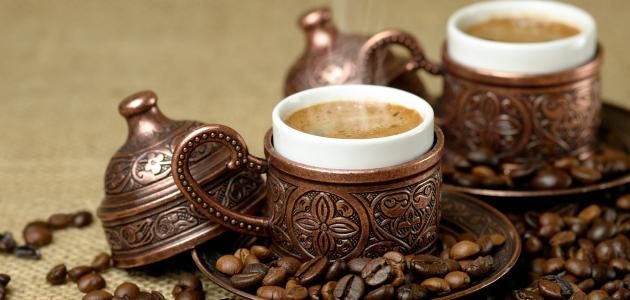 قهوة تركية بالمستكة