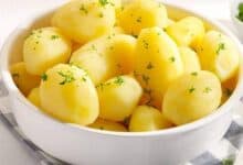 Los beneficios de las patatas hervidas.