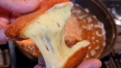 طريقة عمل الجبنة المقلية