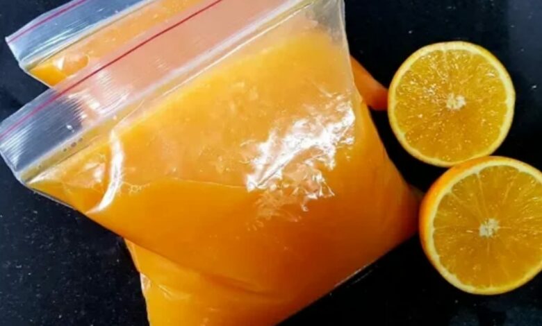 طريقة تخزين عصير البرتقال لشهر رمضان