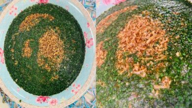 طريقة عمل الملوخية الخضراء للشيف فاطمة ابو حاتي