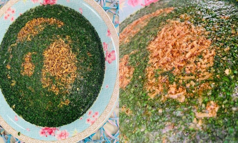 طريقة عمل الملوخية الخضراء للشيف فاطمة ابو حاتي